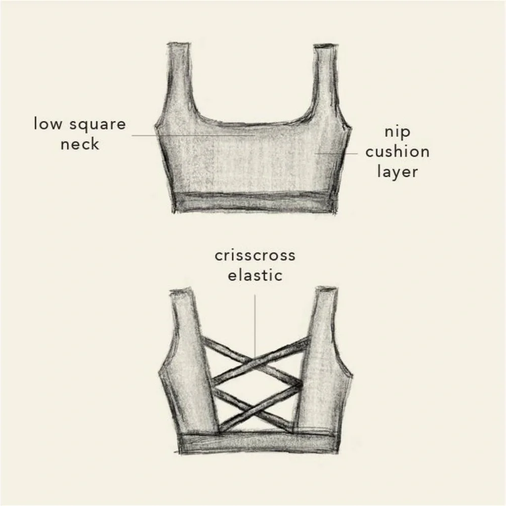Blogilates Women’s Criss Cross Sports Bra Cameo Blue Size XS NWT